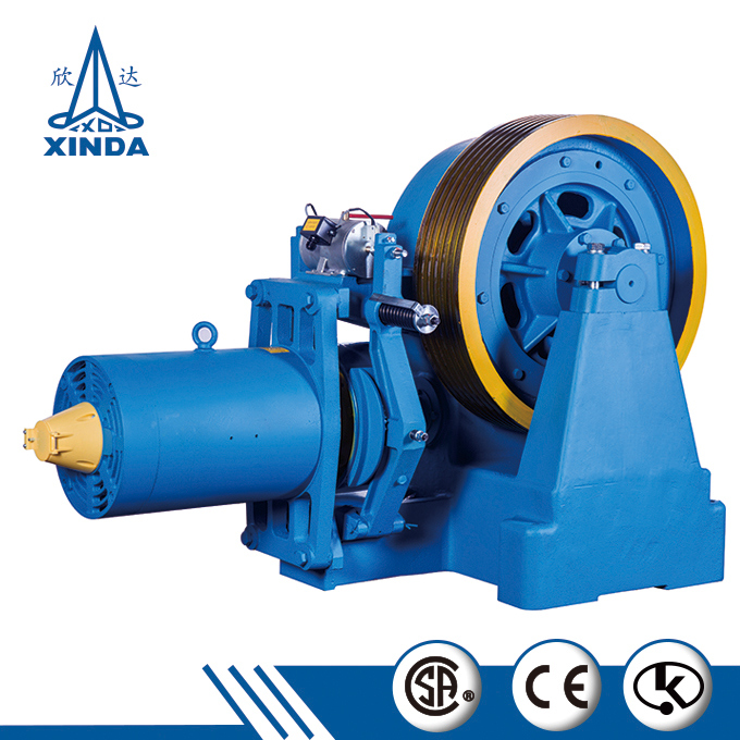 Geared Traction Machine for Elevators (YJ336) Image1