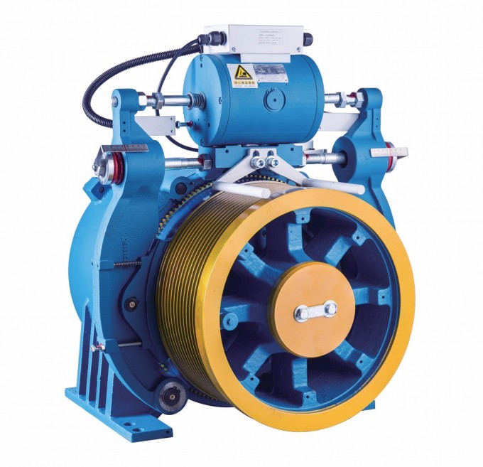 Permanent-magnet Synchronous Gearless Machine for Elevators (WTYF250 Series) Image1