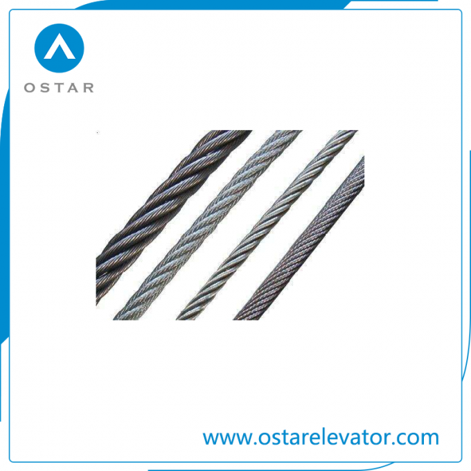 Elevator Parts with High Quality 13mm Steel Wire Rope (OS26) Image1