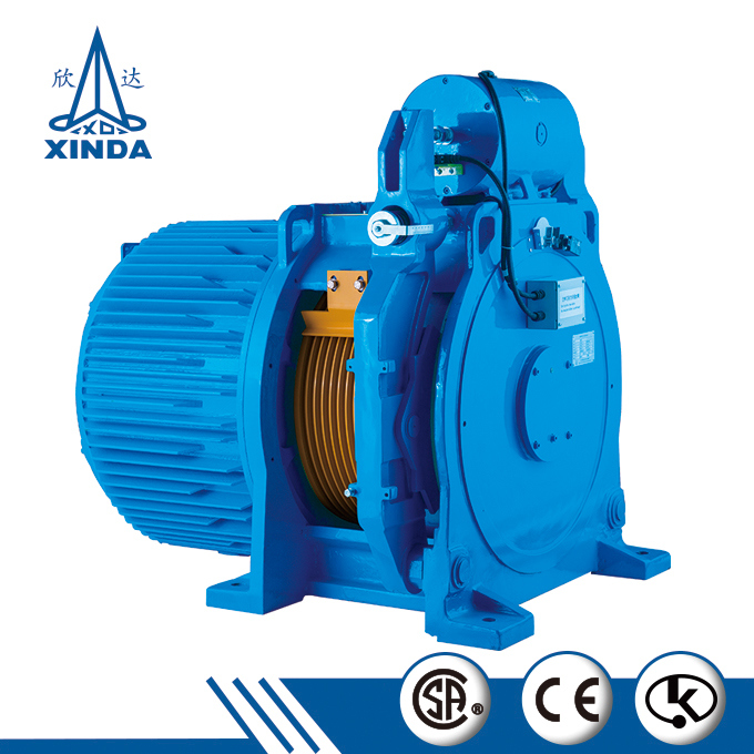 Permanent-magnet Synchronous Gearless Machine for Elevators (WTYF380 Series) Image1