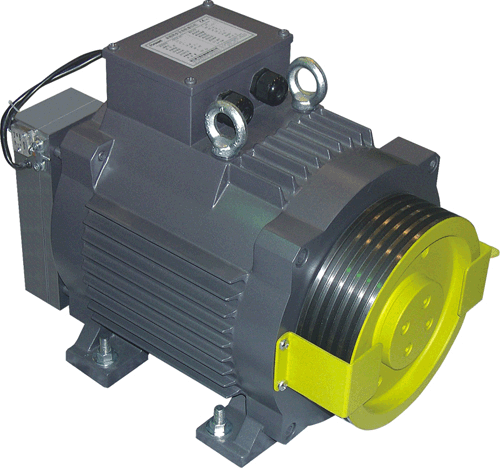 Permanent-magnet Synchronous Gearless Machine for Elevators (GETM1.9D) Image1