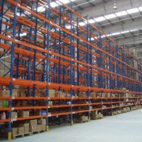 Selective Pallet Storage Rack with Shelving