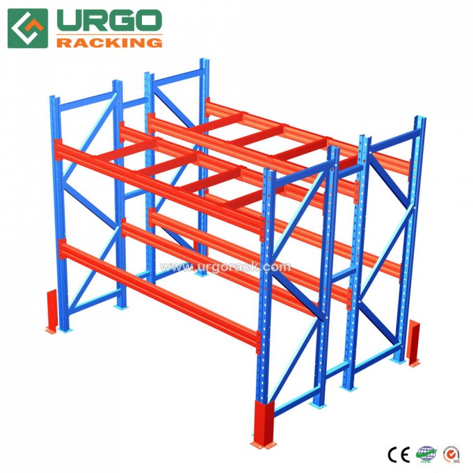Q235B Warehouse Storage Heavy Duty Storage Pallet Rack Image1
