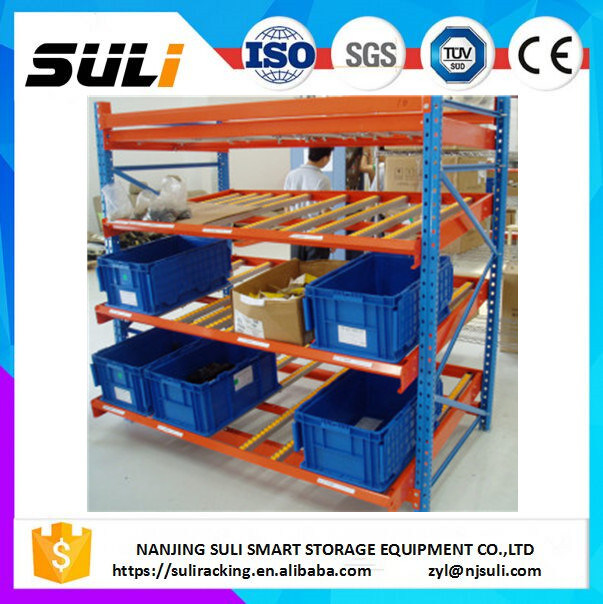 Storage Carton Flow Pallet Rack with roller Track Image1
