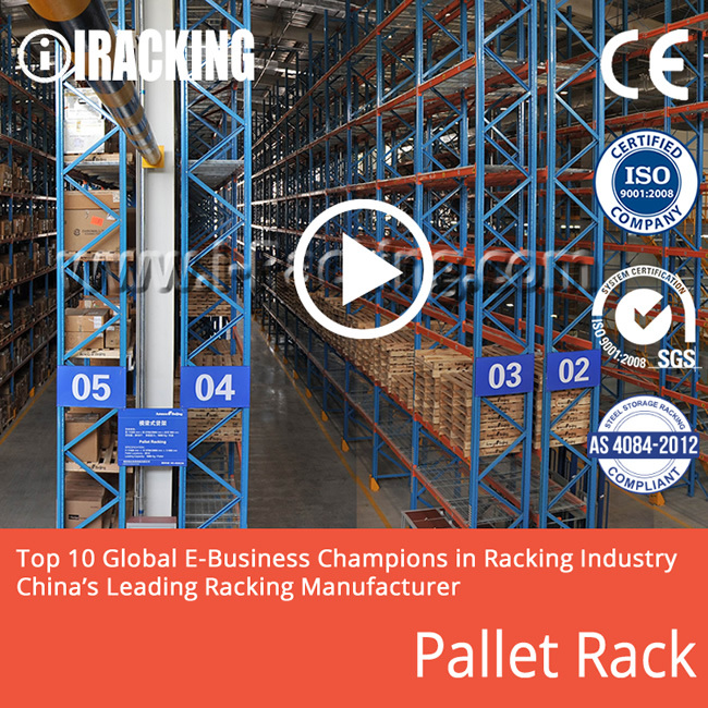 Steel/Metal Pallet Heavy Duty Warehouse Storage Rack Image1