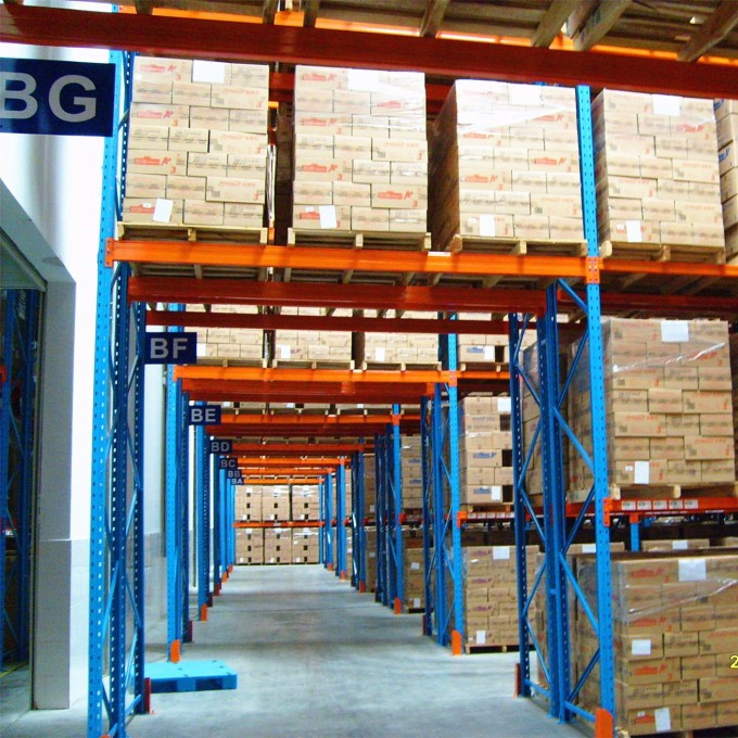 Selective Pallet Storage Rack for Industrial Warehouse Use Image1