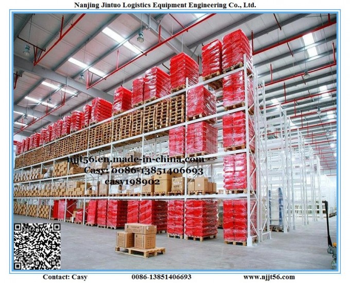 Warehouse Heavy Duty Pallet Storage Rack with Wire Mesh Decking Image1
