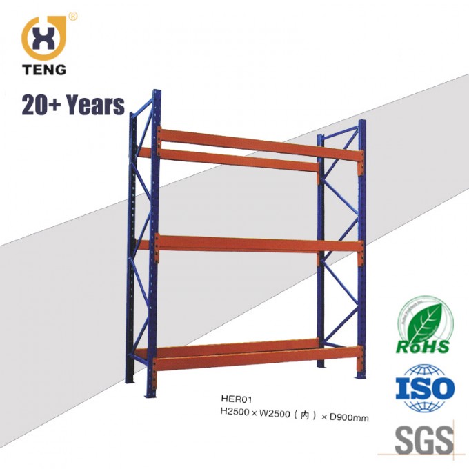 Adjustable Heavy Duty Warehouse Storage Rack with Pallet Image1