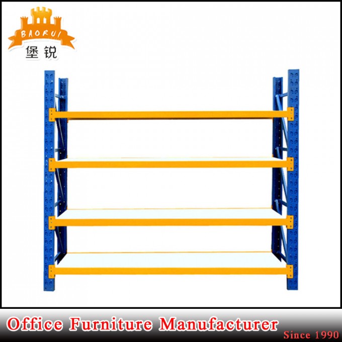 4 Layer Heavy Duty Metal Pallet Shelf Shelving Warehouse Storage Rack Image1