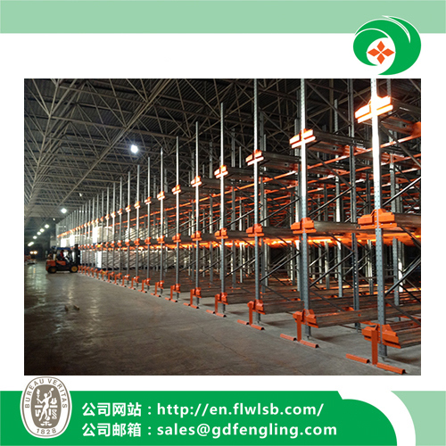 Automatic Radio Shuttle Pallet Rack for Warehouse Storage Image1