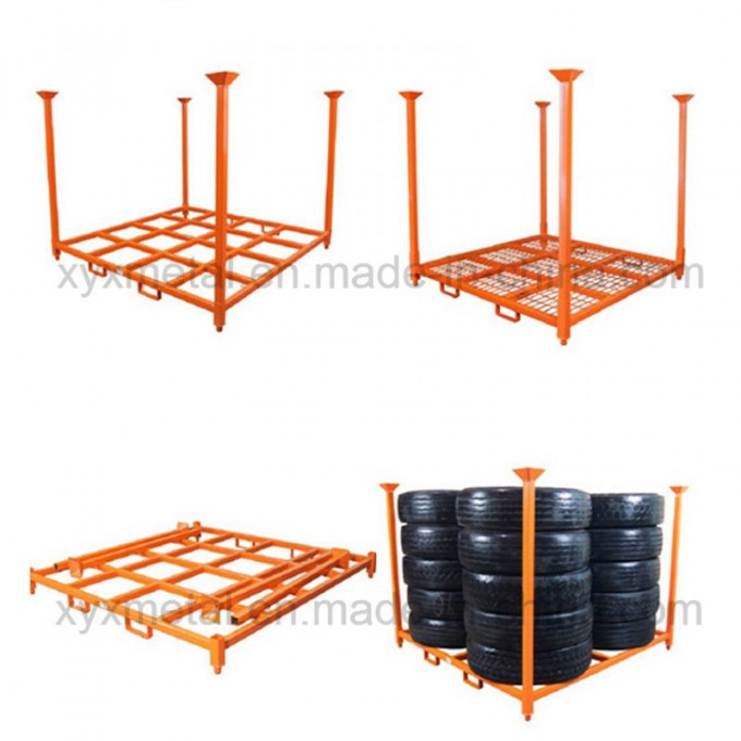 Warehouse Storage Type Pallet Racking Stillages Truck Metal Tire Rack Image1