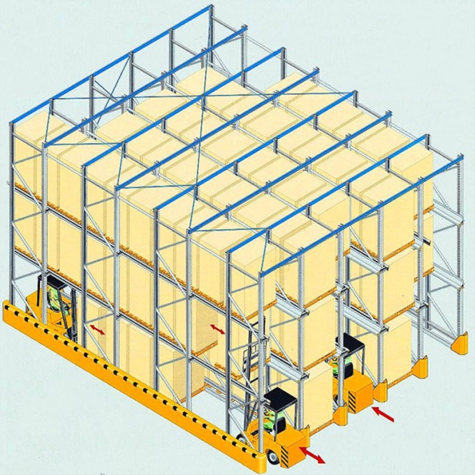 Drive Through Pallet Storage Rack Image1