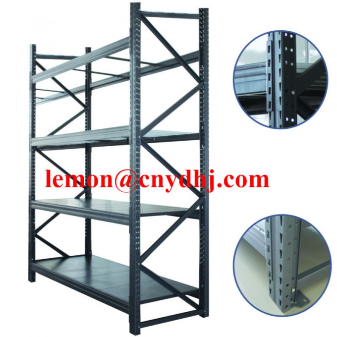 Heavy Middle Light Duty Warehouse Storage Pallet Rack Image1