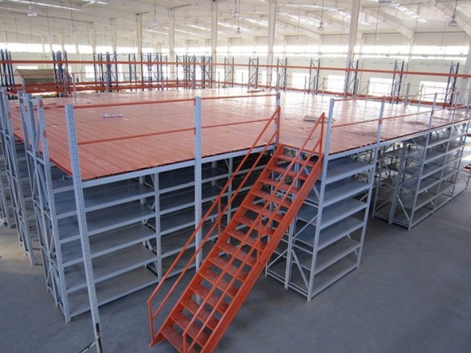Warehouse Storage Mezzanine Flooring Heavy Duty Rack/Pallet Rack Image1