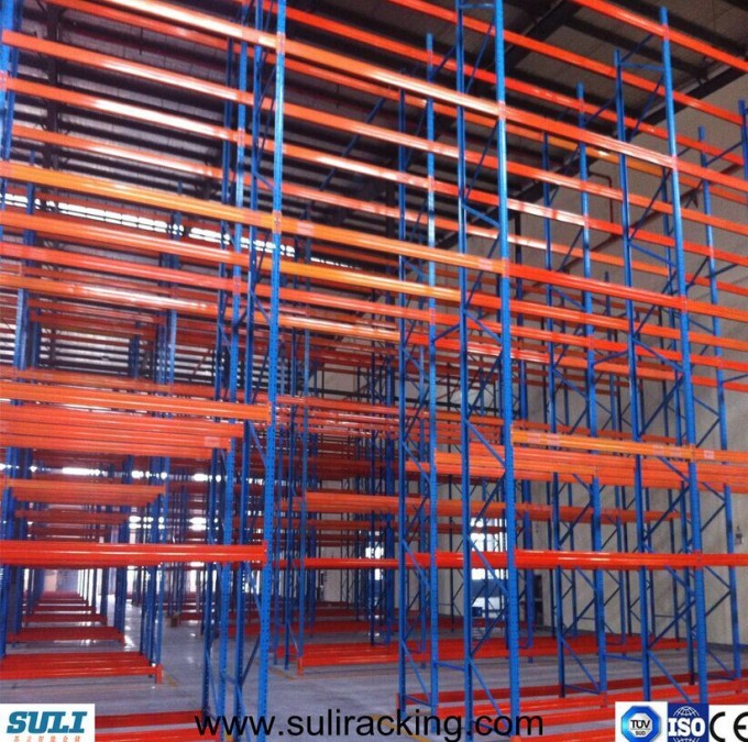 Heavy Duty Storage Box Beam Pallet Racking for Industrial Warehouse Image1