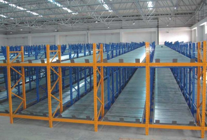 Warehosue Storage Pallet Rolling Rack Image1