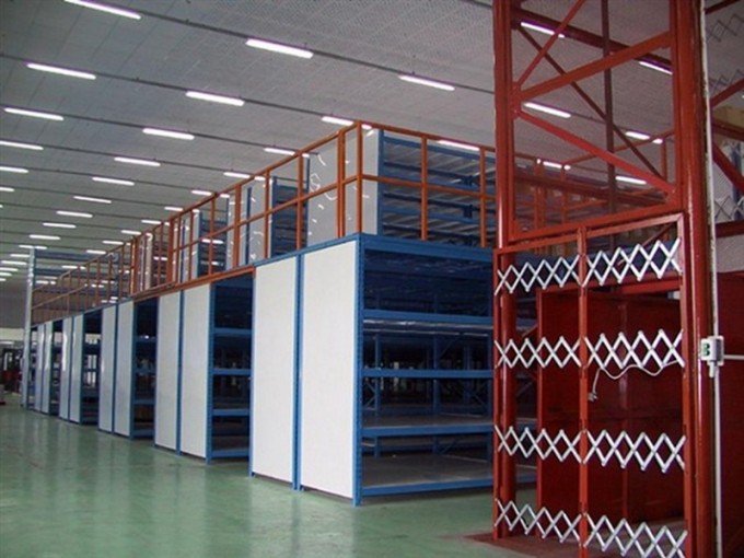 Heavy Duty Pallet Racking Supported Mezzanine Floor Racks/Storage Rack Image1