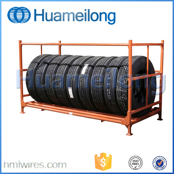 Steel Pallet Warehouse Tire Rack Storage Image1
