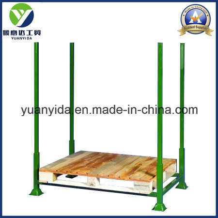 Powder Coating Wooden Pallets Storage Racks Image1