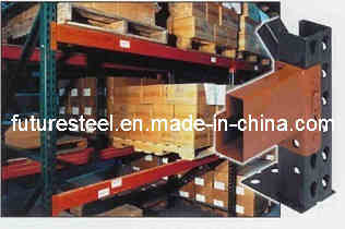 Us Tear Drop Steel Storage Selective Pallet Racking Image1