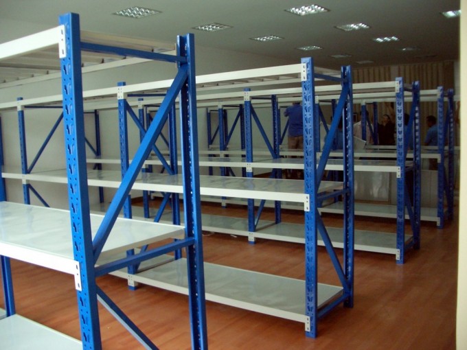 Warehouse Storage Industrial Steel Metal Selective Pallet Rack Image1