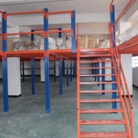 Medium Duty Attic Floor Storage Rack /Steel Storage Mezzanine Floor Rack/Pallet Rack