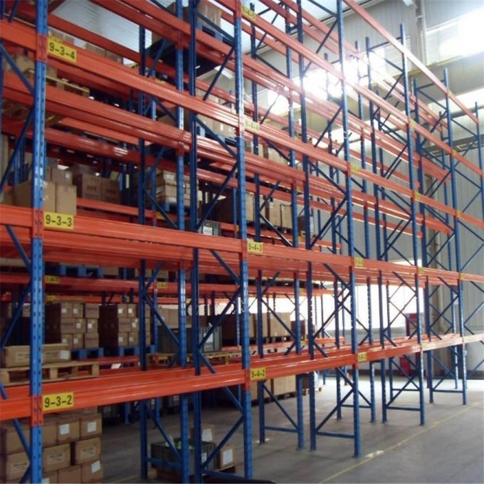Pallet Style Long Span Heavy Duty Shelf Storage Rack Image1
