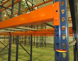 Heavy Duty USA Q235B Steel Teardrop Warehouse Storage Pallet Rack Image1