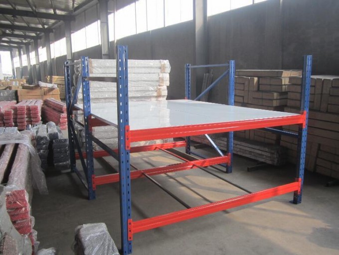 Heavy Duty Pallet Warehouse Factory Storage Iron Rack Image1