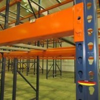 Heavy Duty American Style Teardrop Warehouse Storage Pallet Rack