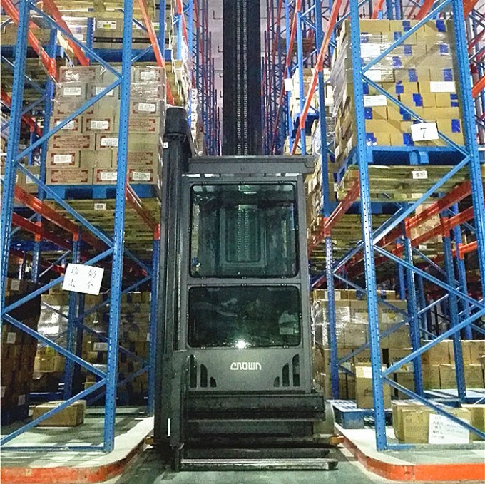 Pallet Stackable Vna Metal Rack for Warehouse Storage Image1