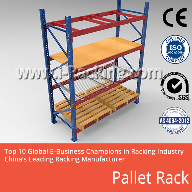 Adjustable Warehouse Storage Metal Pallet Rack Image1