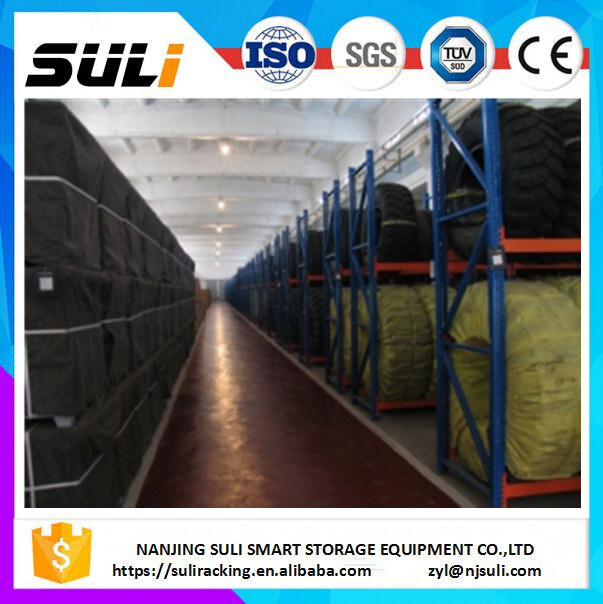 Storage Pallet Racking Powder Coated Stacking Racks Tire Rack for Tyre Image1