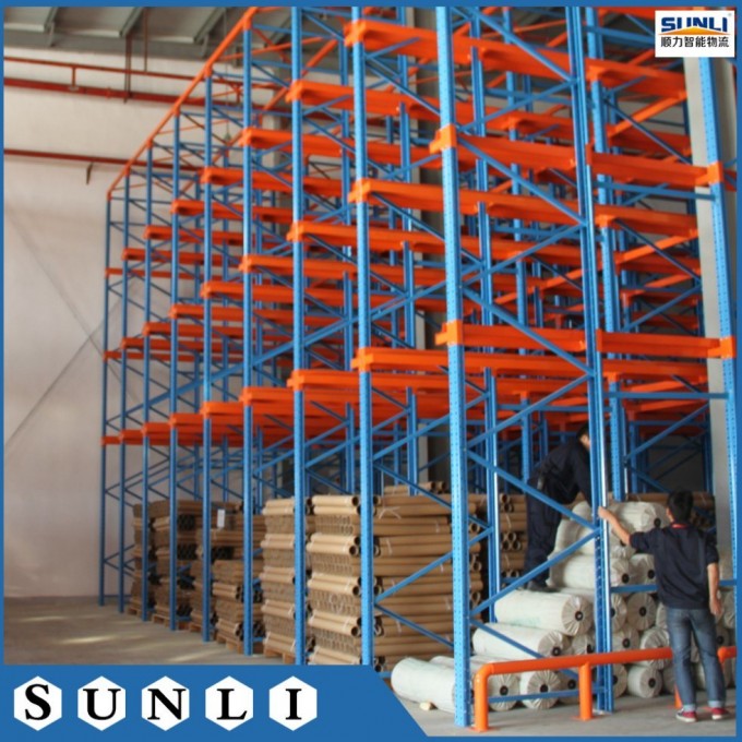 Warehouse Heavy Duty Pallet Storage Rack with Forklift Drive-in Image1