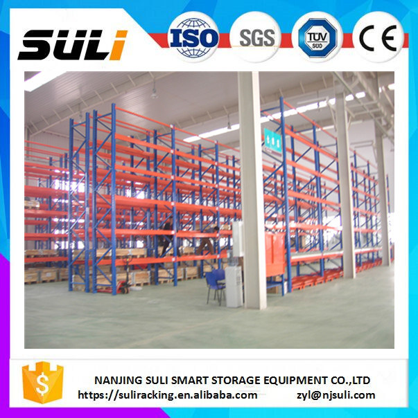 Warehouse Storage Pallet Rack Forklift Drive in Freezer Use Q345 Steel Cold Storage Racking Image1