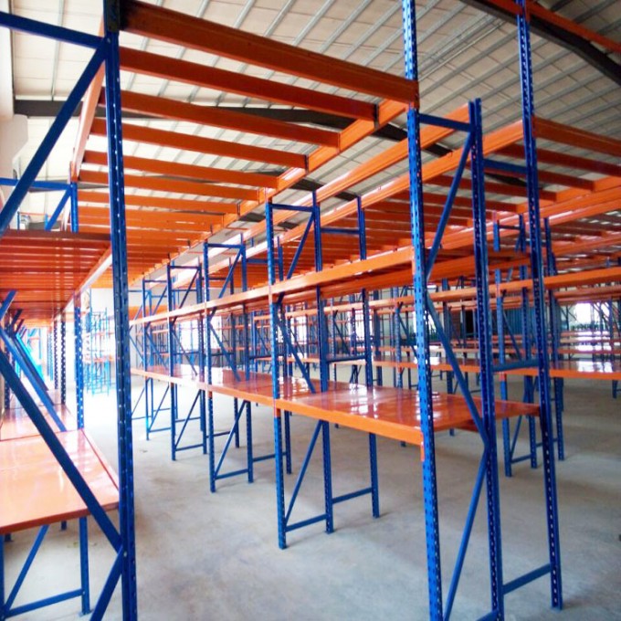 Multi-Level Industrial Warehouse Storage Used Heavy Duty Pallet Rack Image1