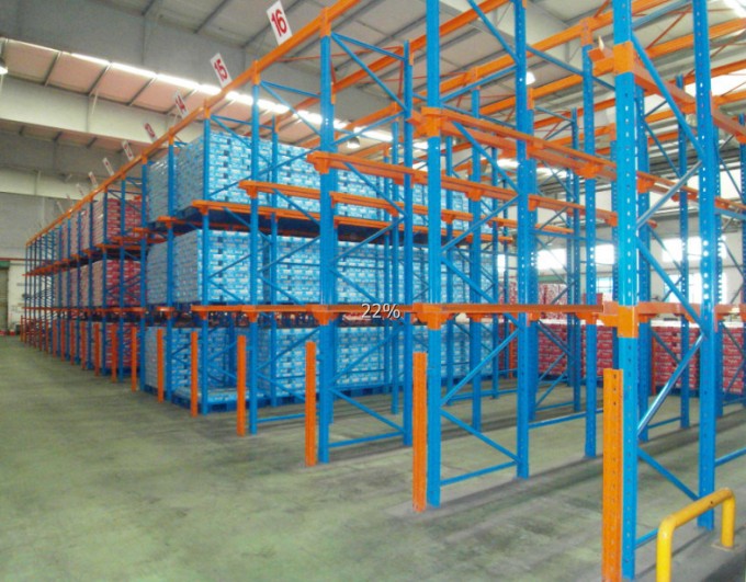 Drive in Warehouse Storage Metal Pallet Rack Image1