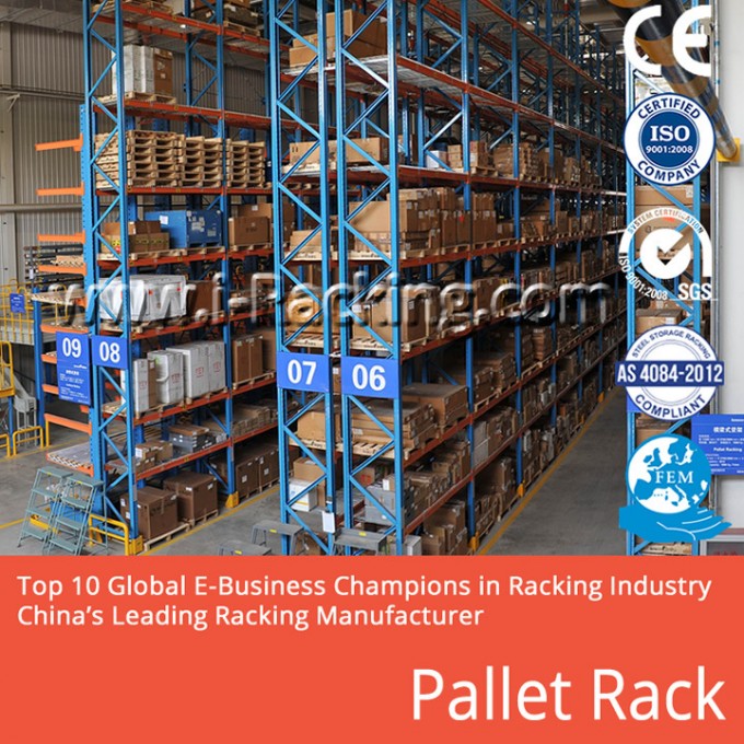 Heavy Duty Industrial Shelving Warehouse Storage Pallet Rack Image1