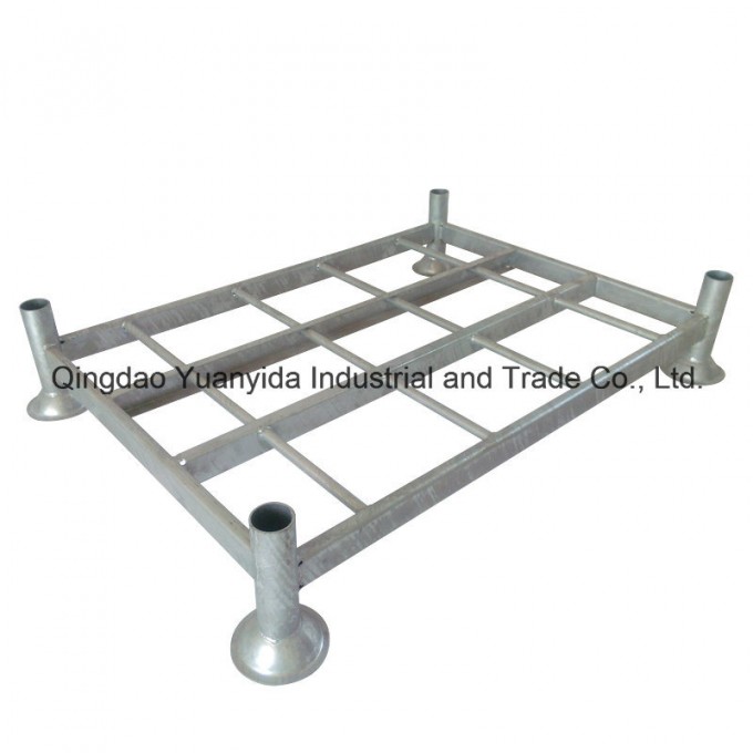 Customized Warehouse Heavy Duty Hot Galvanized Post Pallets Mobile Racks Image1