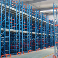 Multi-Tiers and Free Standing Mezzanine Warehouse Pallet Racking System (OW-MTR2)