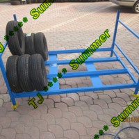 Foldable Tire Storage Rack