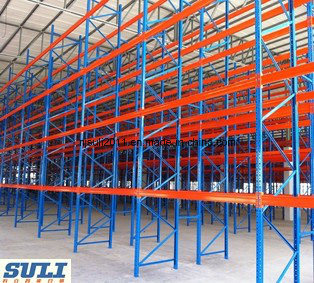 Q235 Steel Industrial Storage Heavy Duty Metal Pallet Rack Image1