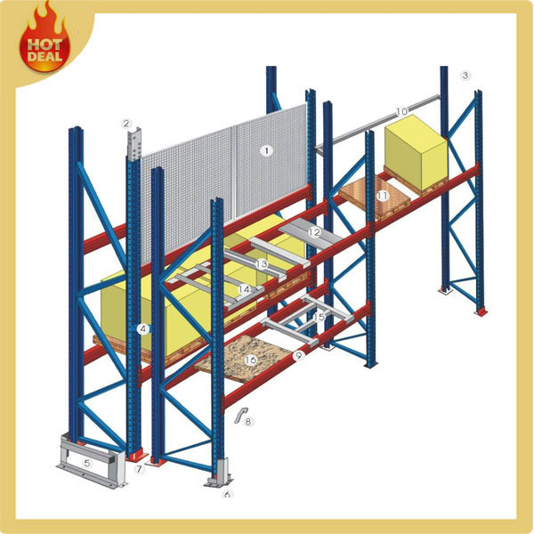 Heavy Duty Warehouse System Metal Selective Pallet Racking Image1