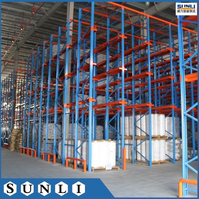 Custom-Made Durable Storage Pallet Racking for Drive in Image1