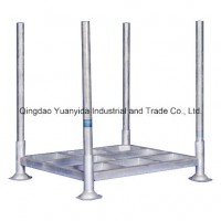 4 High Stackability Hot Galvanized Steel Pallets Rack