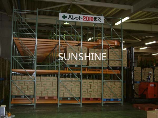 Tear Drop Warehouse Heavry Duty Push Back Storage Rack Image1