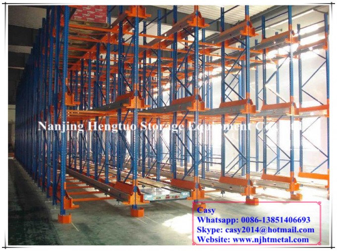 High Quality Automatic Radio Shuttle Pallet Racking for Warehouse Storage Image1