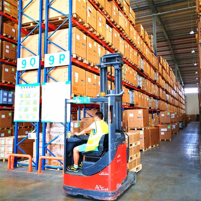 Warehouse Industrial Metal Steel Storage Shelving Steel Selective Pallet Rack Image1