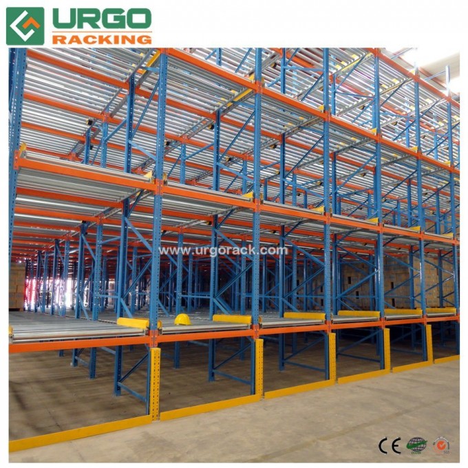 Warehouse Storage Pallet Flow Racking Roller Gravity Pallet Rack Image1