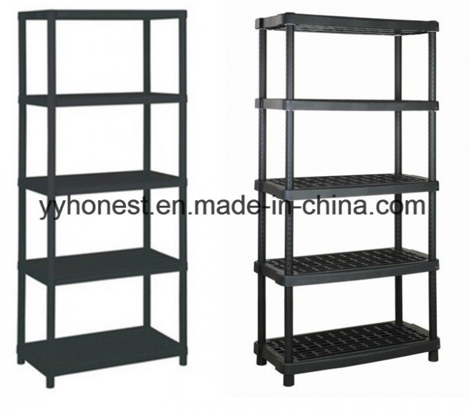 Different Size 5 Tier Plastic Storage Rack for Warehouse Image1